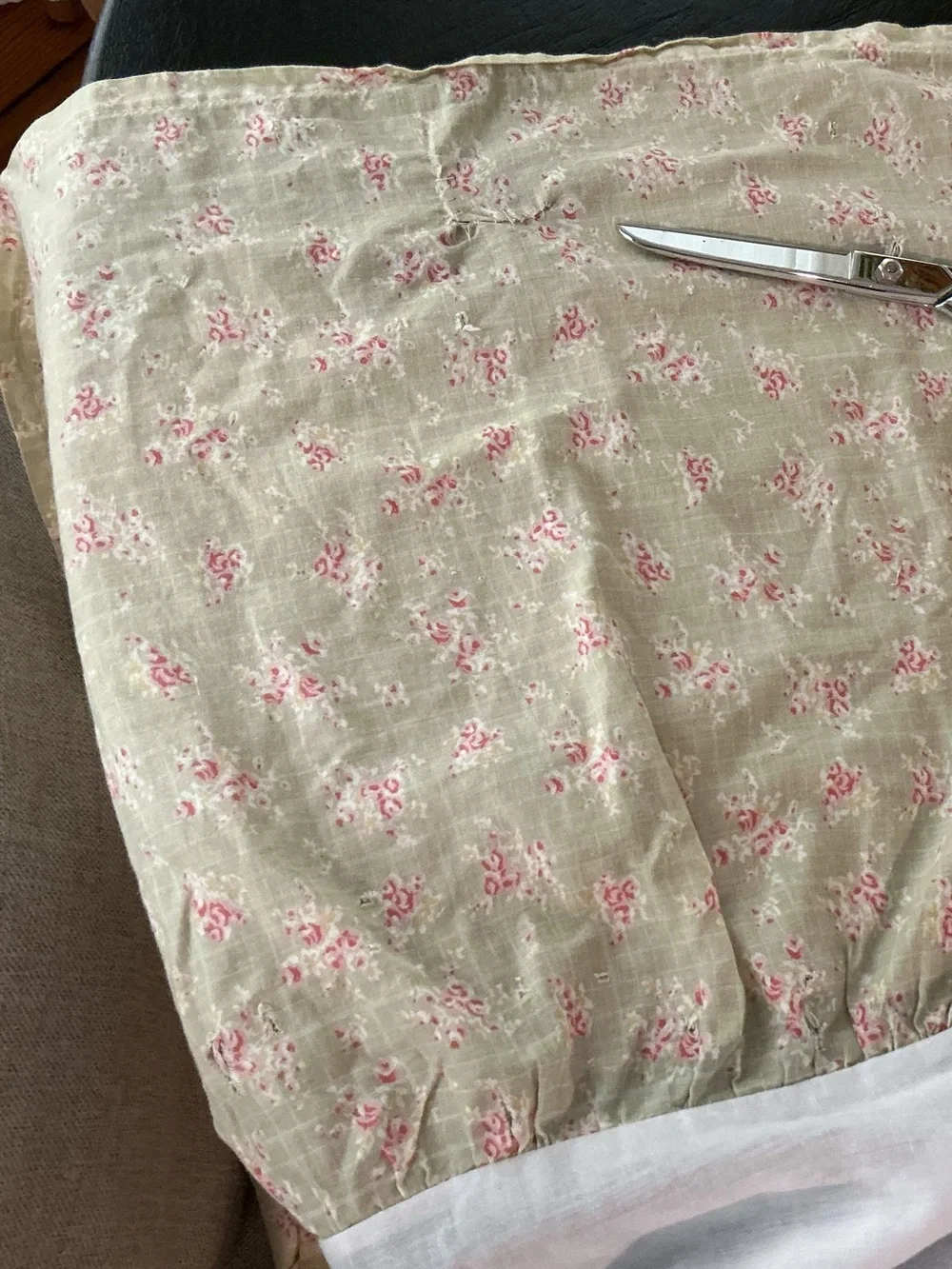 Vintage J.C. Penney Ruffled Bedskirt